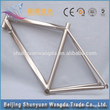 Hihg quality new fashion 700c titanium road bike frame